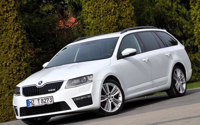 Skoda Octavia cena 57900 przebieg: 217000, rok produkcji 2017 z Myszków małe 781